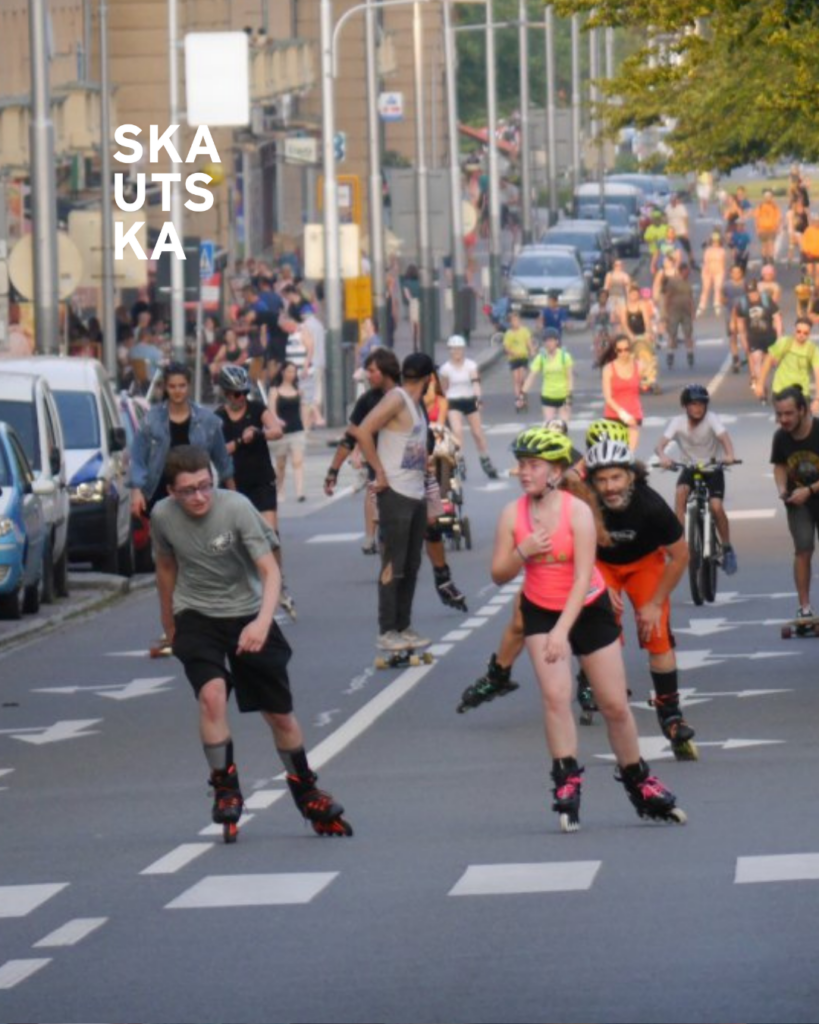 Pozvánka na Afterparty Ostrava na kolečkách v Ostravě Porubě s afterparty na Skautské.